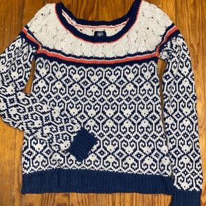 American Eagle patterned sweater